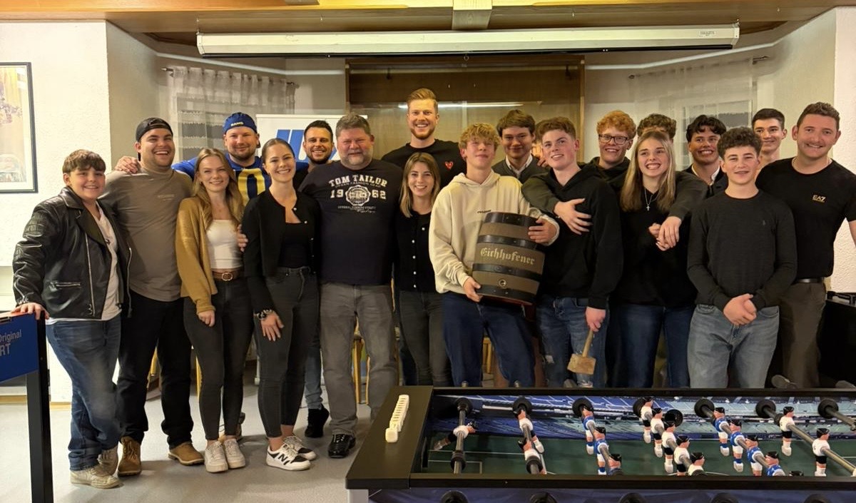 Gruppenfoto kickerturnier